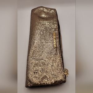 Victoria's Secret Large Gold Fold over Clutch